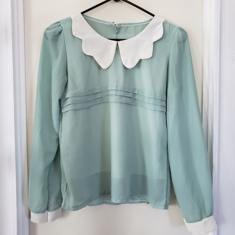 Peter pan blouse